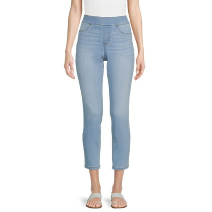 The Pioneer Woman Pull-On Denim Jeans, Women&#039;s, Sizes XS-3X