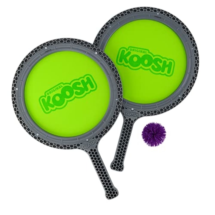 Koosh Double Paddle Playset -- Paddles and Ball for Added Koosh Fun! -- Fidget Toy -- For Ages 6+