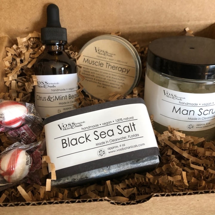 Man Spa Gift Box - Gift For Him - Self Care Package for Him - Thank You Gift Box - Gift for Men - Bachelor Gift Box - Groom Gift - Holidays