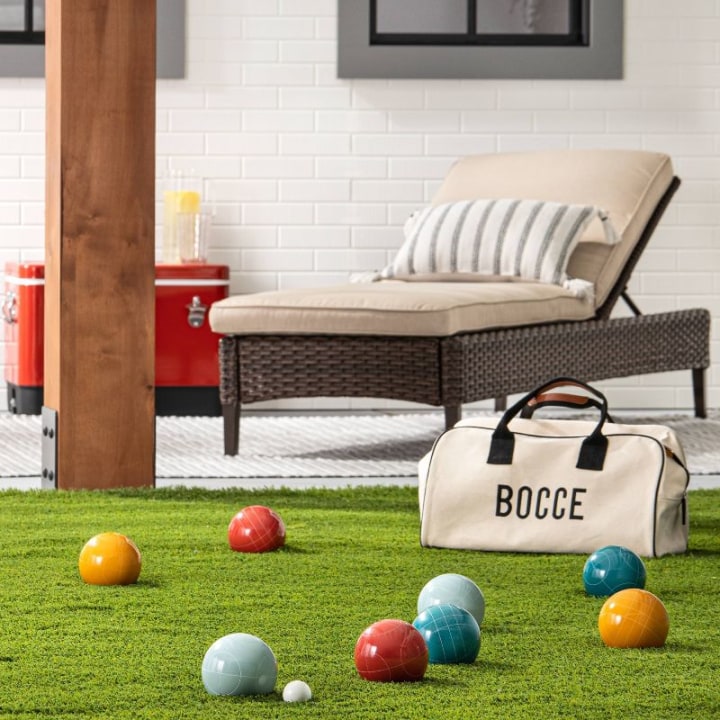Hearth &amp; Hand with Magnolia Bocce Ball Lawn Game Set