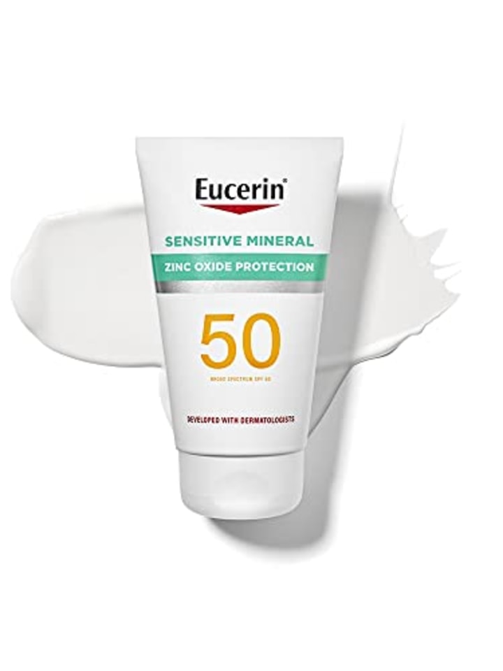 Eucerin Sun Sensitive Mineral Sunscreen Lotion SPF 50