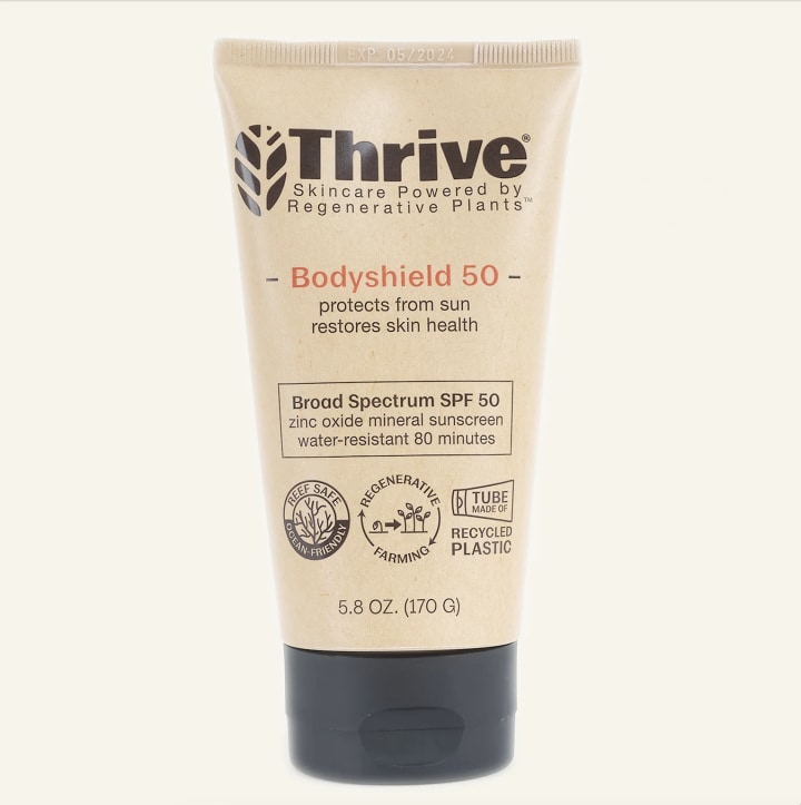 Thrive Natural Body Mineral Sunscreen SPF50
