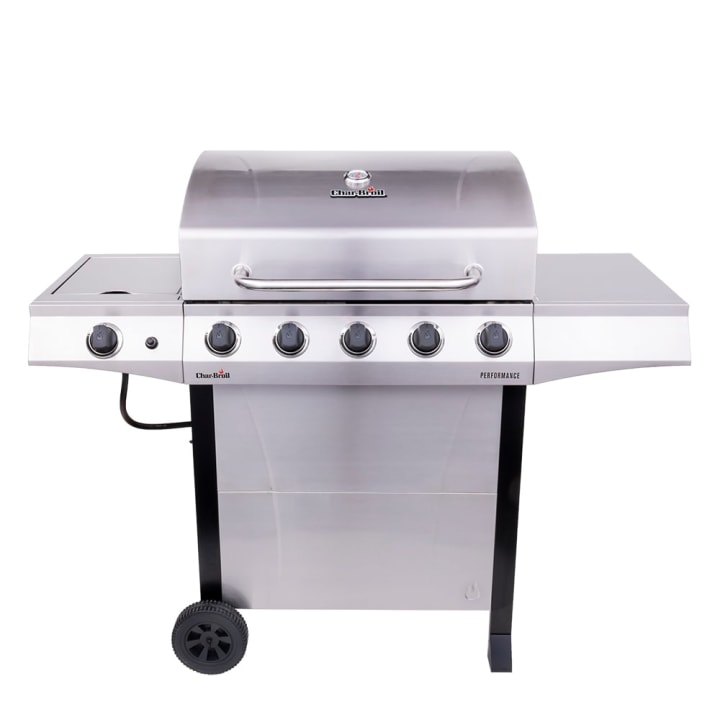 Char-Broil Performance Silver 5 Burner Gas Grill