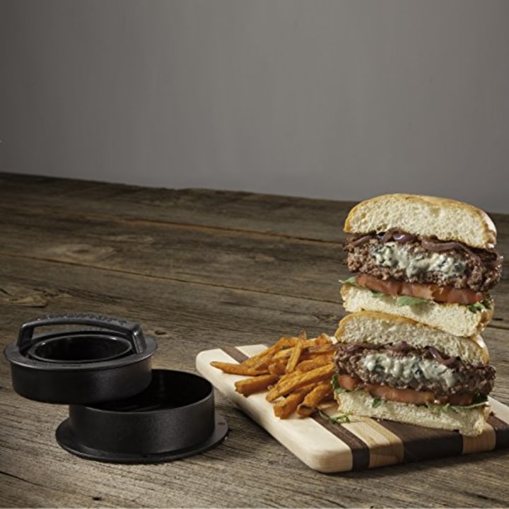 Cuisinart CSBP-100 3-in-1 Stuffed Burger Press, Black