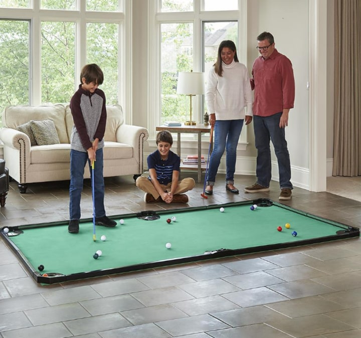 The World's Largest Putting Pool Table