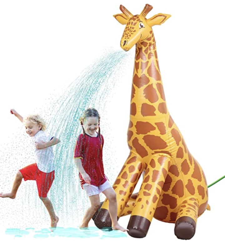 Giant Inflatable Giraffe Sprinkler