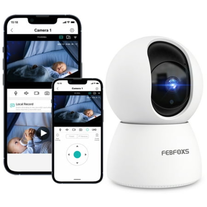 Febfoxs Baby Monitor Security Camera