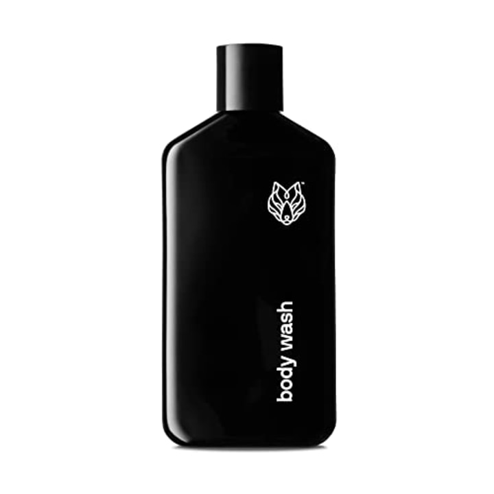 Black Wolf Charcoal Powder Body Wash for Men- 10 Fl Oz- Charcoal Powder and Salicylic Acid Reduce Acne Breakouts and Cleanse Your Skin- Rich Lather for Full Coverage and Deep Clean - Paraben-Free
