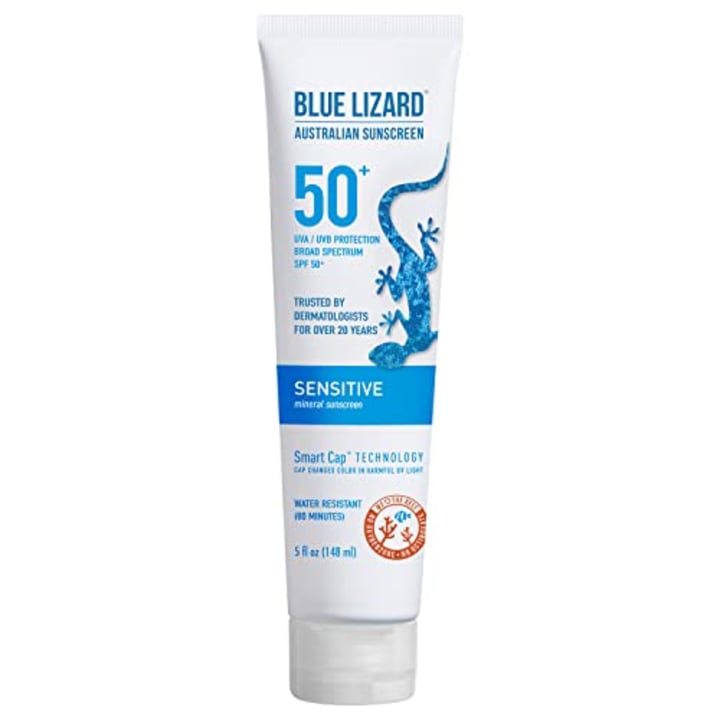Blue Lizard Sensitive Mineral Sunscreen Lotion SPF 50+