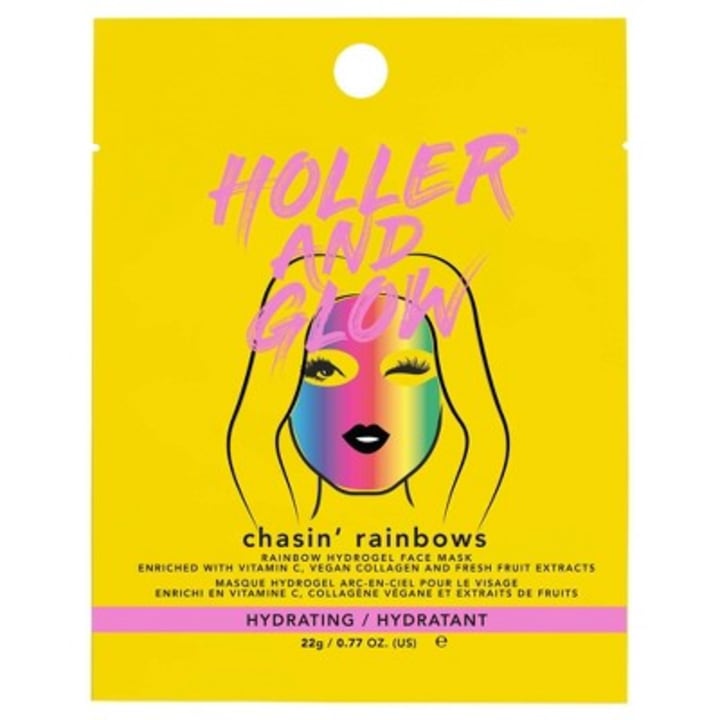 Holler and Glow Chasin Rainbows Hydrogel Face Mask - 0.77 fl oz