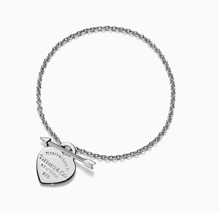 Return To Tiffany Lovestruck Heart Tag Bracelet
