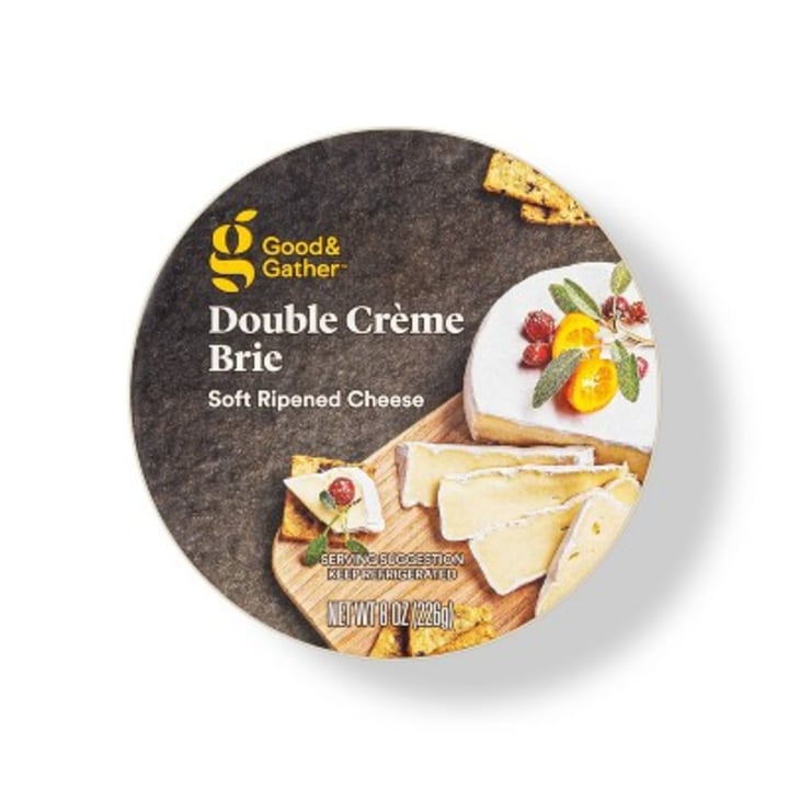 Double Cr?me Brie Cheese Wheel