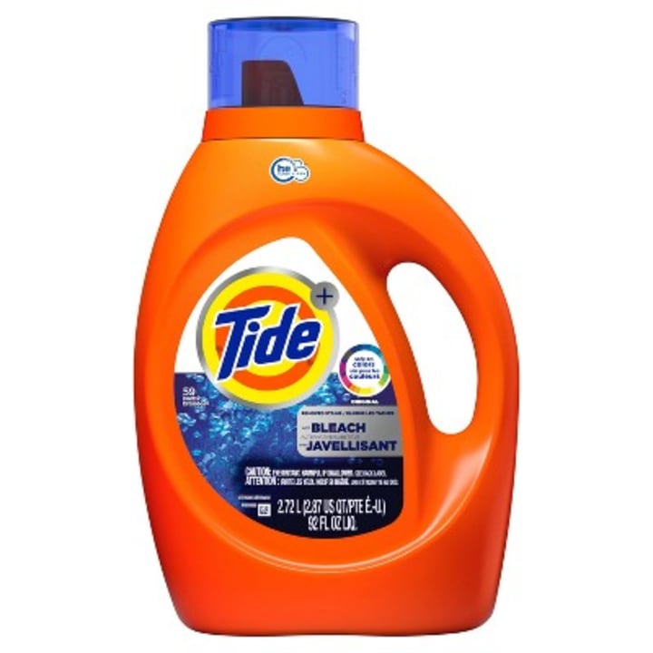Tide with Bleach Alternative Original Scent HE Compatible Liquid Laundry Detergent - 92 fl oz