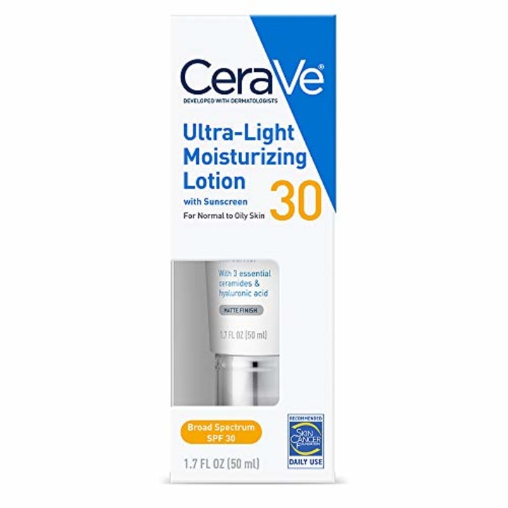 CeraVe Ultra-Light Moisturizing Face Lotion with Sunscreen