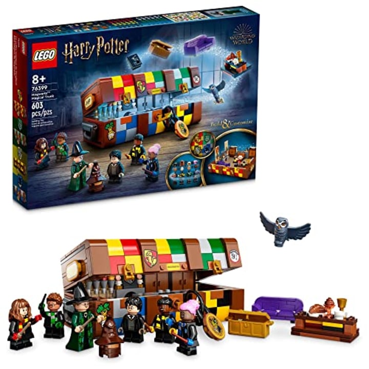 LEGO Harry Potter Hogwarts Magical Trunk 76399 Building Toy Set for Kids, Boys, and Girls Ages 8+ (603 Pieces)