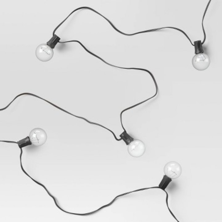 20ct Incandescent Outdoor String Lights G40 Clear Bulbs - Room Essentials&amp;#153;