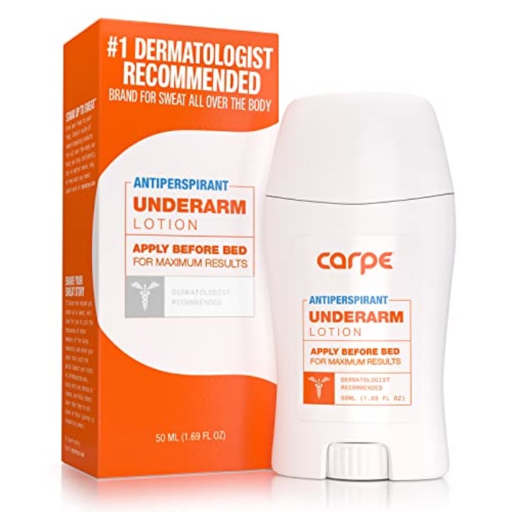 Carpe Underarm Antiperspirant and Deodorant, Clinical strength with all-natural eucalyptus scent, Combat excessive sweating without irritation, Stay fresh and dry all day long, Great for hyperhidrosis