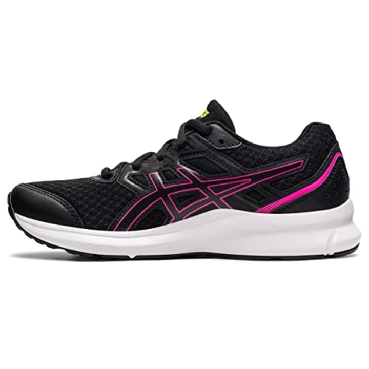 ASICS Women&#039;s Jolt 3 Running Shoes, 8.5, Black/HOT Pink