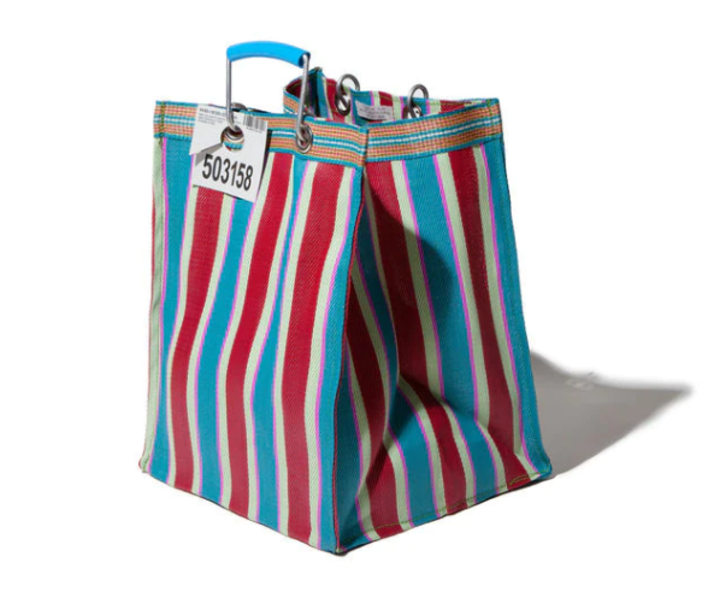 Rectangle Recycled Stripe Bag