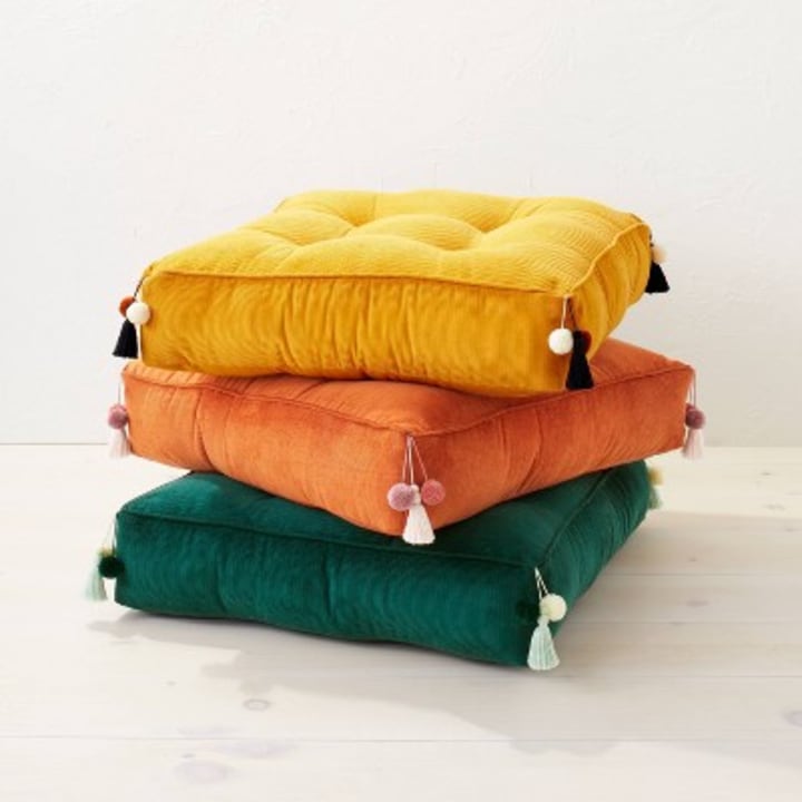 Oversized Corduroy Floor Pillow with Tassels - Opalhouse(TM) designed with Jungalow(TM)