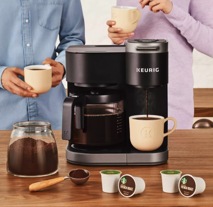 K-Duo Single-Serve & Carafe Coffee Maker
