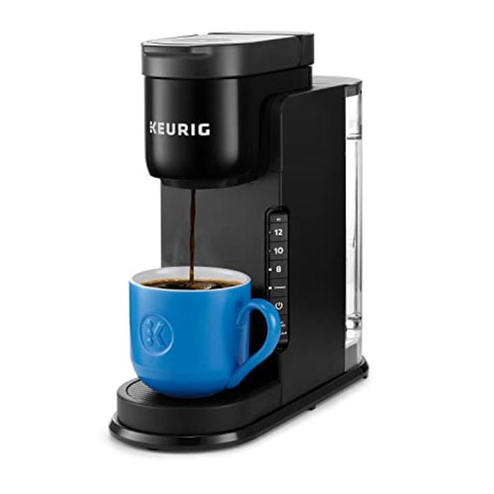 Keurig K-Express Coffee Maker, Single Serve K-Cup Pod Coffee Brewer, Black, 12.8\" L x 5.1\" W x 12.6\" H