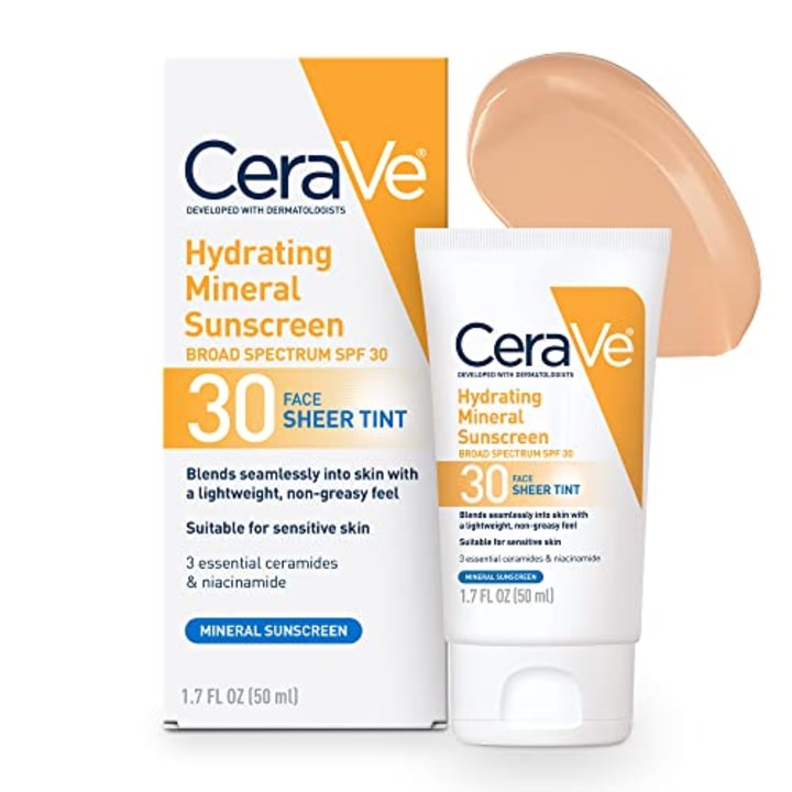 Cerave Hydrating Mineral Tinted Sunscreen SPF 30