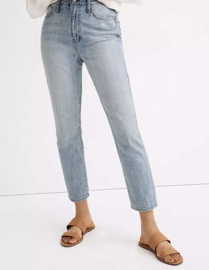 The Curvy Perfect Vintage Jean in Fitzgerald Wash