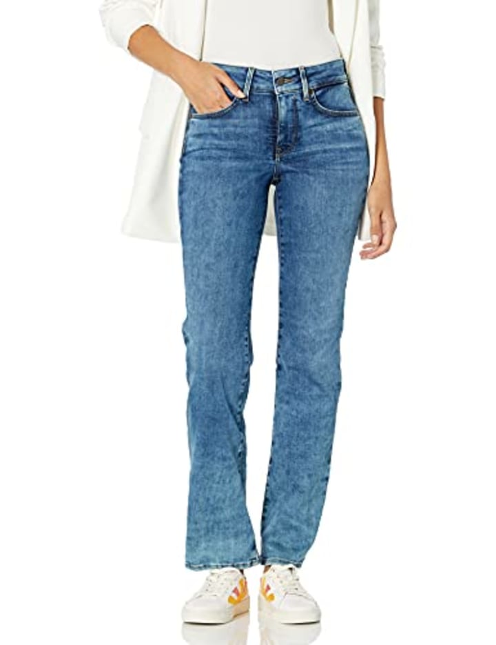 Women&#039;s Petite Marilyn Straight Jeans