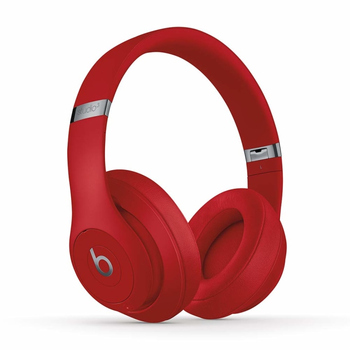 Beats Studio3 Wireless Noise Cancelling Over-Ear Headphones - Red with AppleCare+ (2 Years)