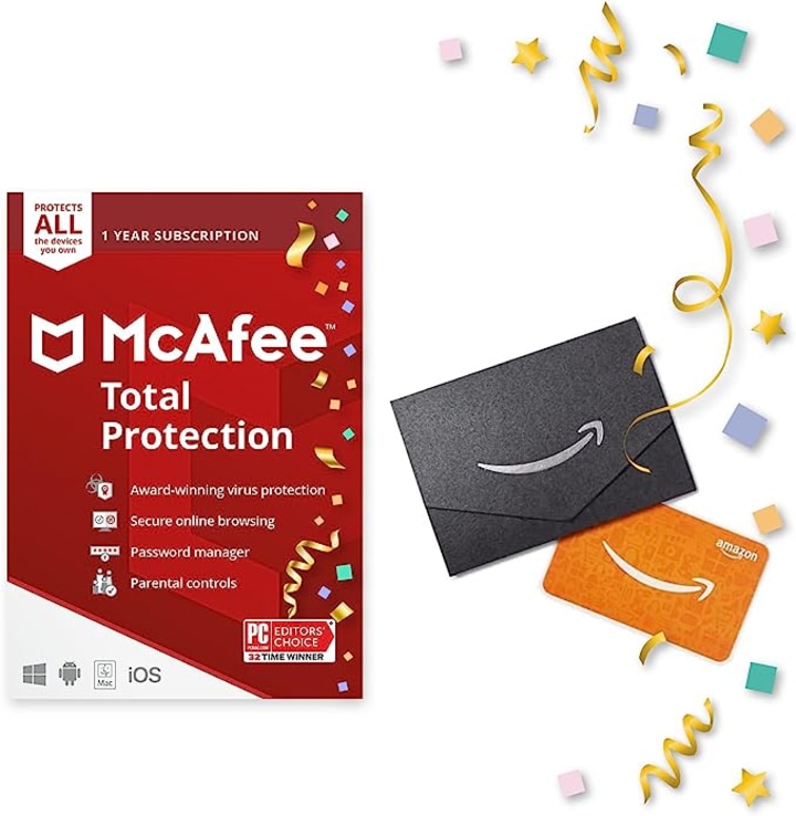 McAfee Total Protection 1-Year Subscription