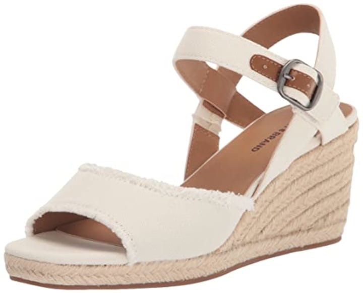 Lucky Brand Women&#039;s Mindra Espadrille Wedge Sandal