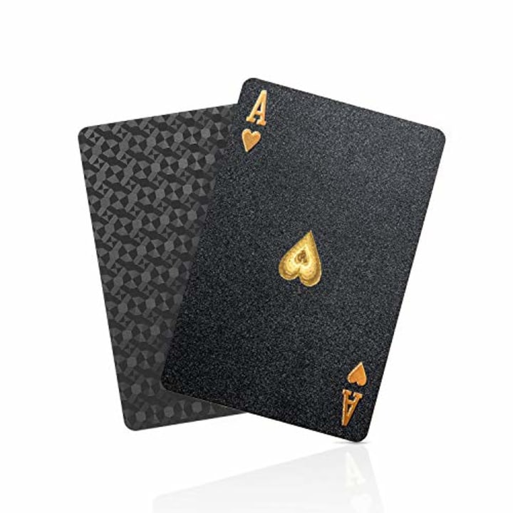 Diamond Waterproof Black Playing Cards