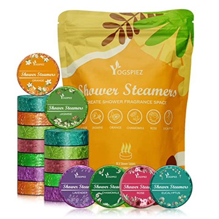 Shower Steamers Aromatherapy,18-Pack with Eucalyptus,Lavender,Shower Bombs for Men and Women - Perfect for Mothers Day Gifts, Presents for Girlfriend, Mom Birthday Gifts from Daughter Son