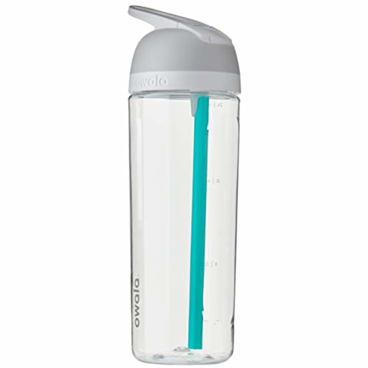 Owala Flip Clear Tritan Plastic Water Bottle