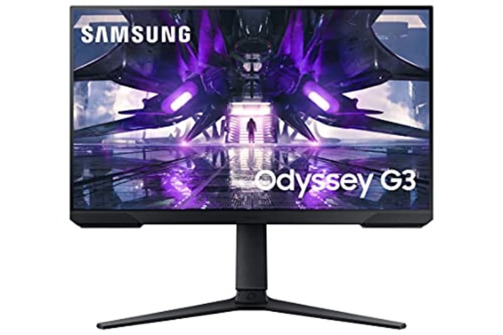 SAMSUNG Odyssey G3 FHD Gaming Monitor, 144hz, HDMI, Vertical Monitor, AMD FreeSync Premium, G30A (LS24AG302NNXZA),24-Inch