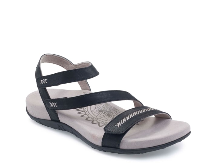 Aetrex Gabby (Black Multi) Women&#039;s Sandals