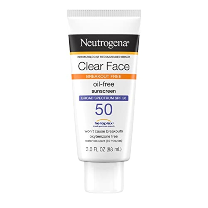 Protector solar líquido Neutrogena Clear Face
