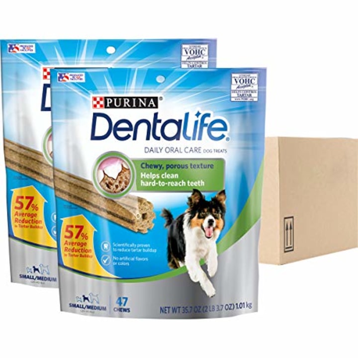 Purina DentaLife Small/Medium Dog Dental Chews 2-Pack