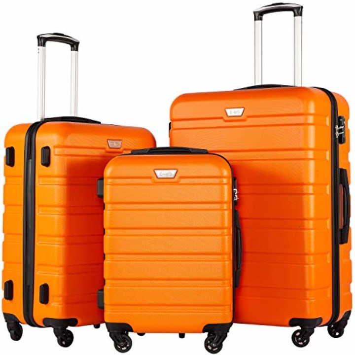 Coolife Luggage 3-Piece Set