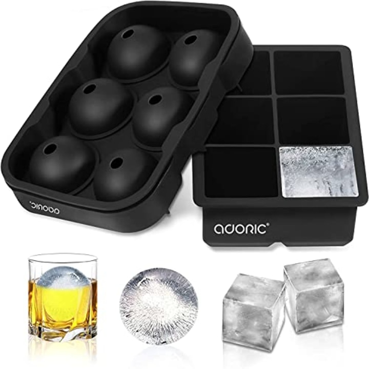 Adoric Large Square and Sphere Tray Set