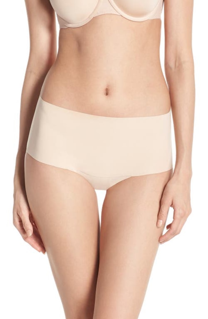 SPANX(R) Undie-tectable(R) Briefs in Soft Nude at Nordstrom, Size Large