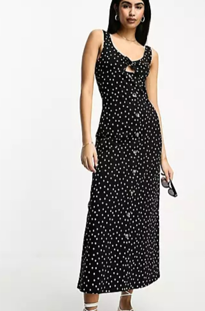 Midi Button Down Dress