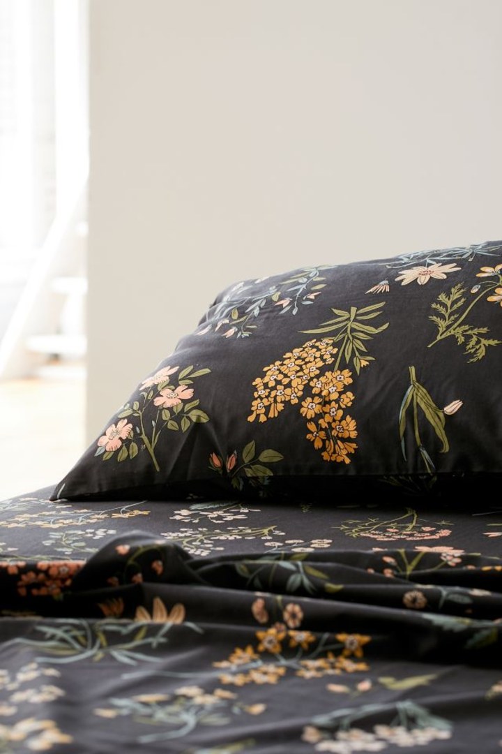 Urban Outfitters Myla Floral Sheet Set