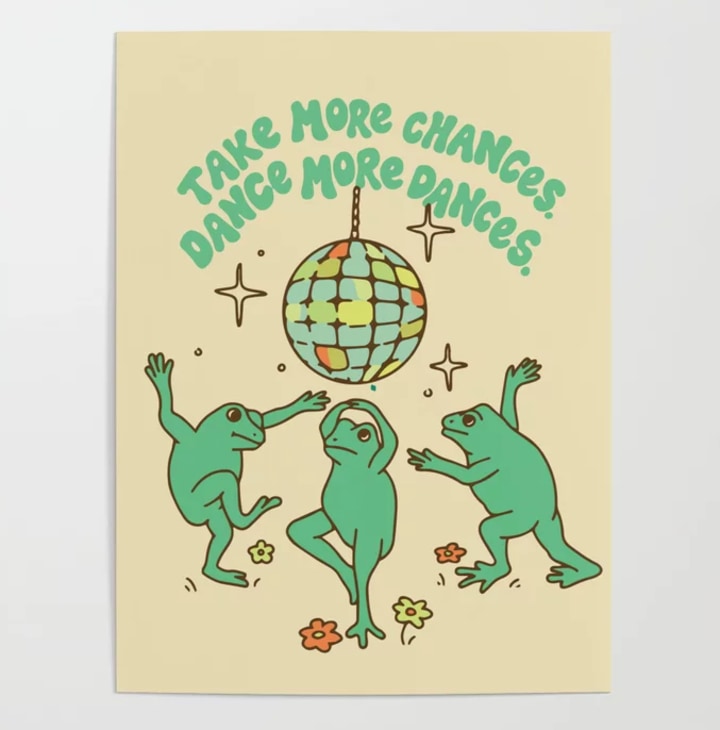 Frog Dance Poster