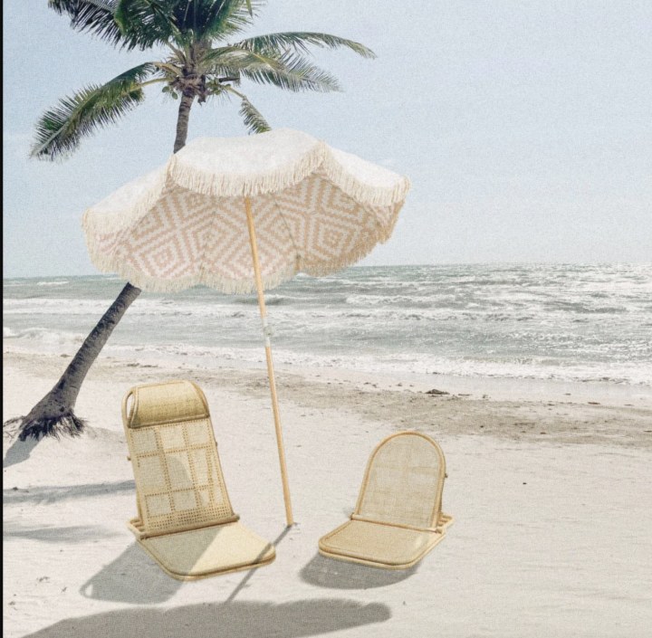 The Rattan Beach Chair 
