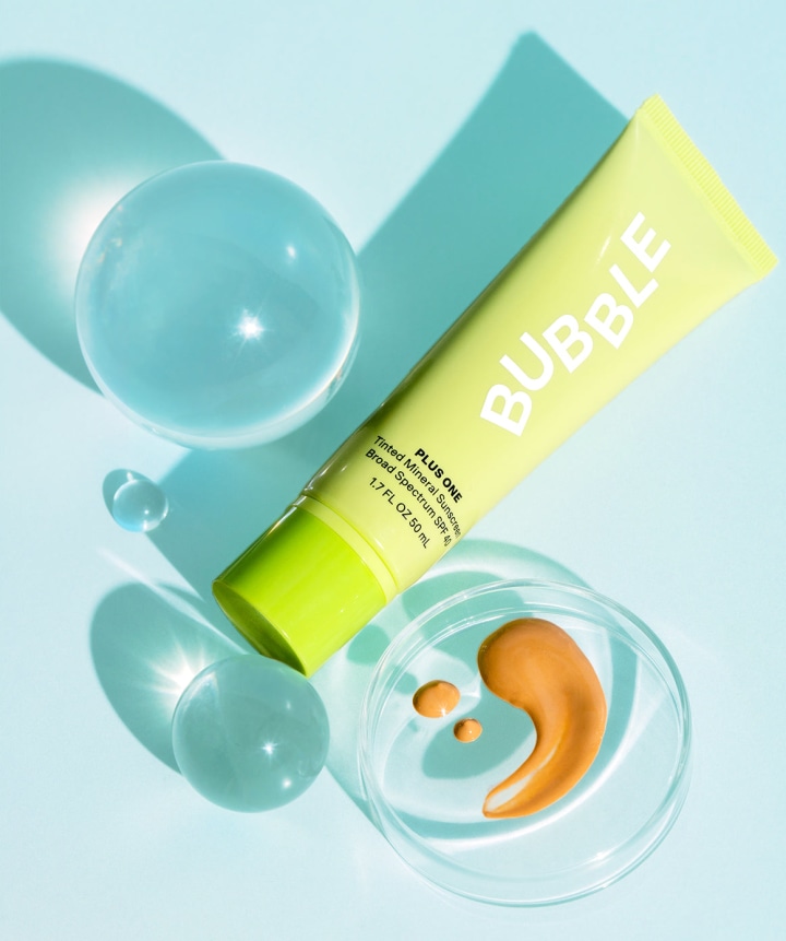 Bubble Skincare Plus One Tinted Mineral Sunscreen