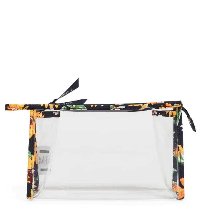 Clear Trapeze Cosmetic Bag 