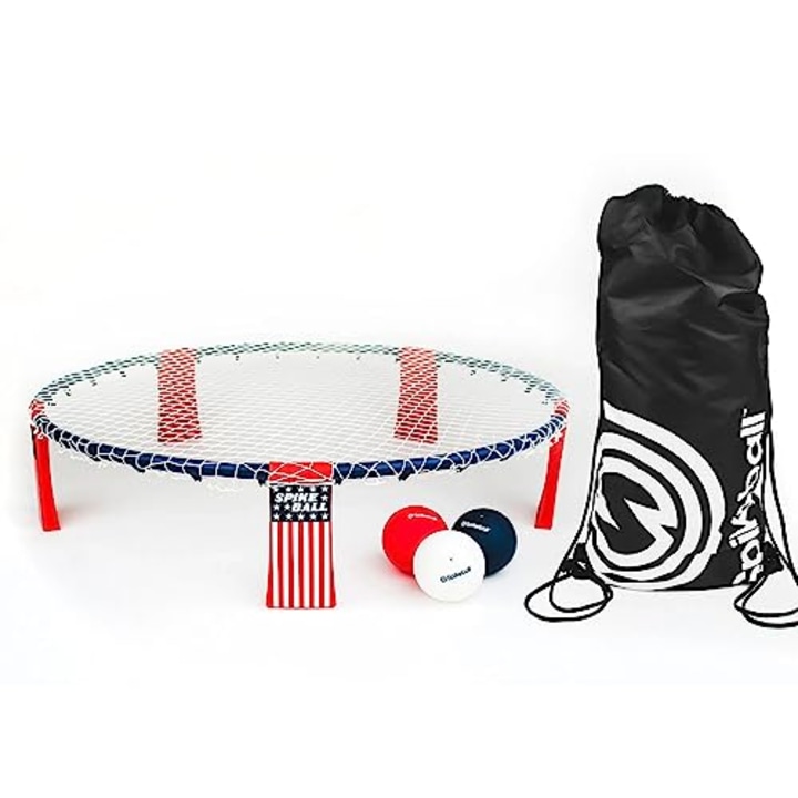 Spikeball Roundnet Combo Meal Set with 3 balls and Backpack
