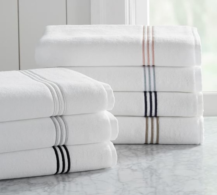 Pottery Barn Monogrammed Towels